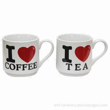 Promotional 16oz Stoneware Mugs, Customized Designs Accepted